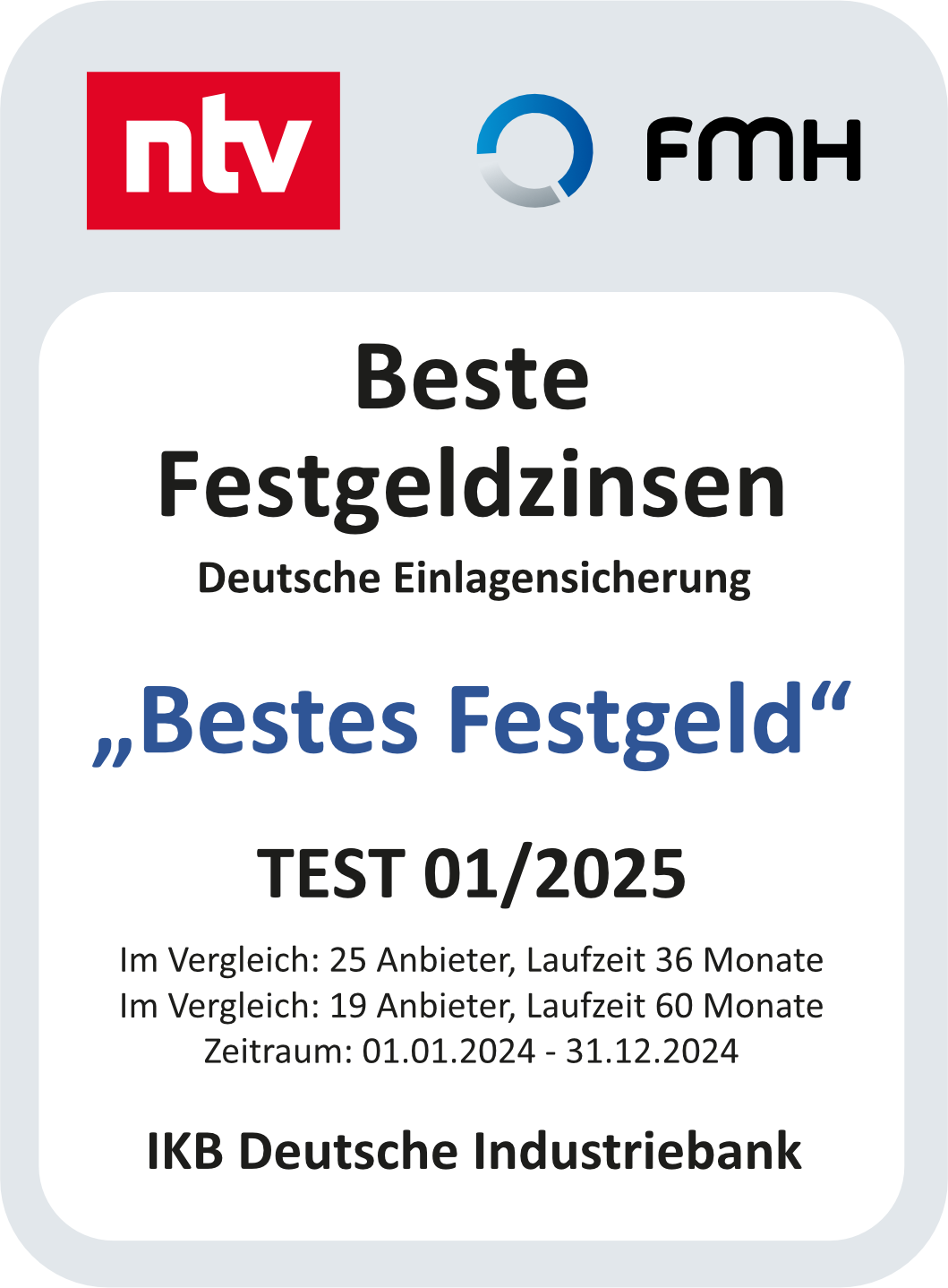 Die besten Festgeldzinsen im Jahr 2024